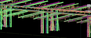 steel point cloud sample with 3d scanning services